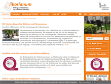 Tablet Screenshot of liborianum.de